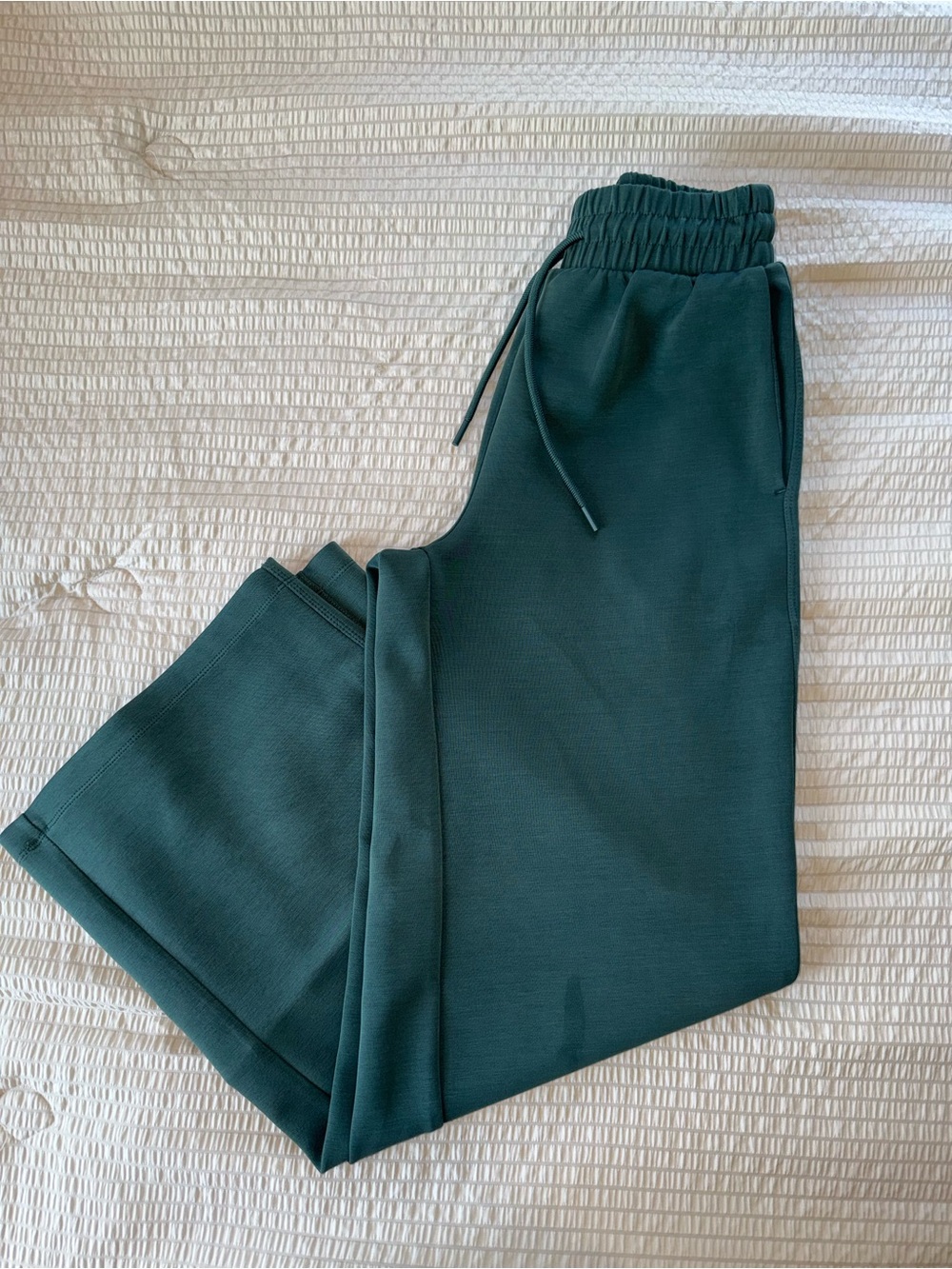 All in Motion Green Wide Leg Scuba Pants xs